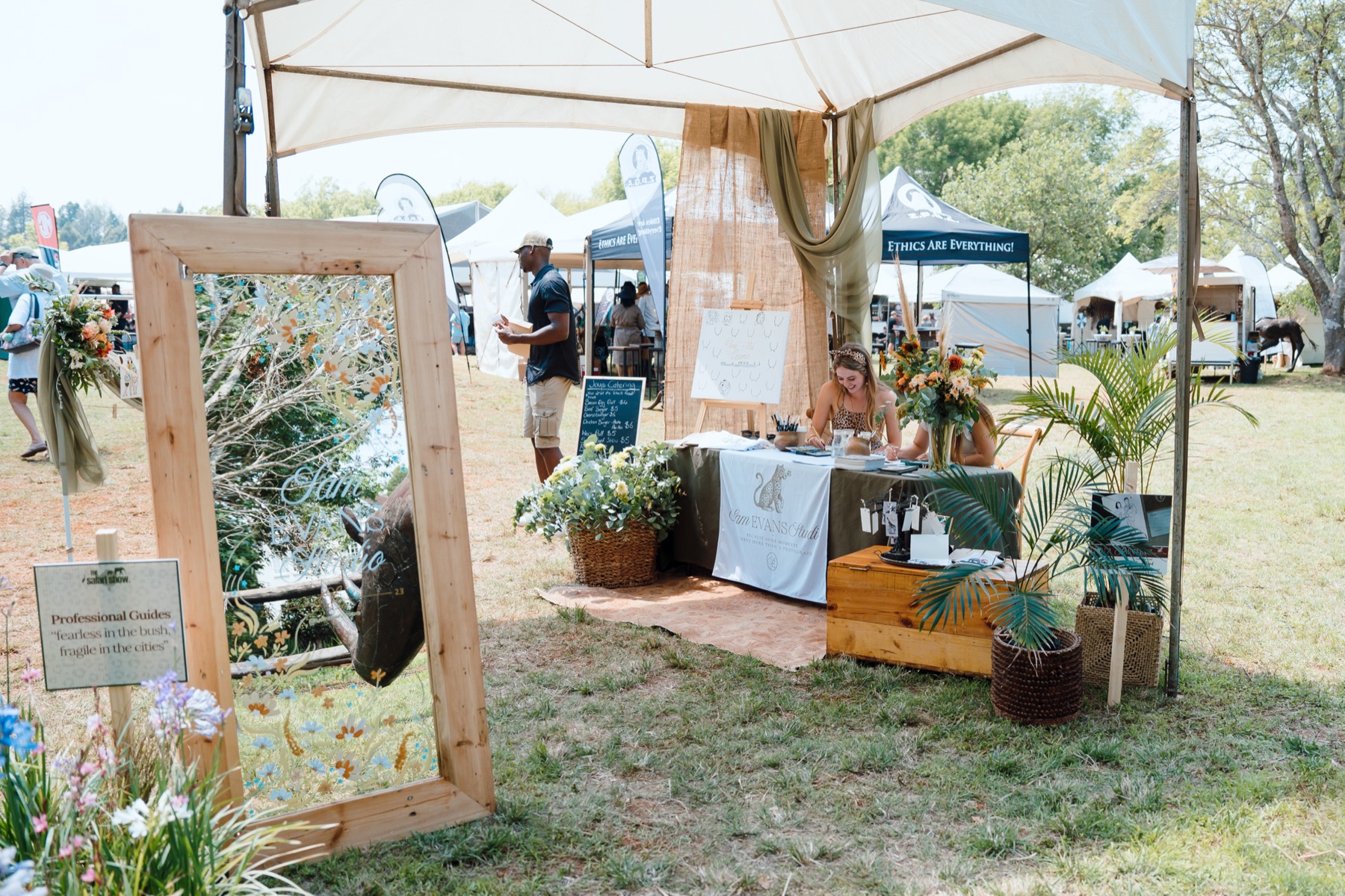 Sam Evans Studio at the Safari Show